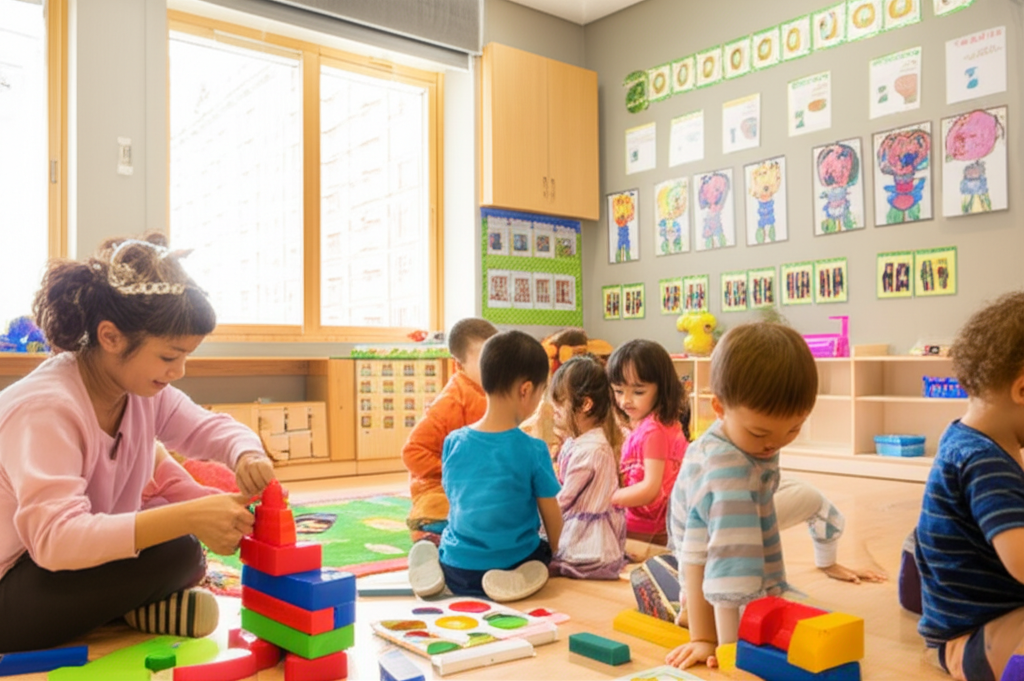 Early childhood development classroom